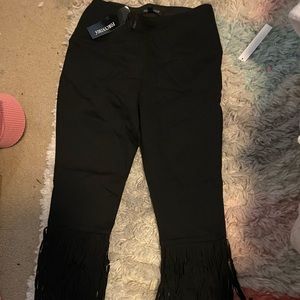 For Cynthia fringe leggings